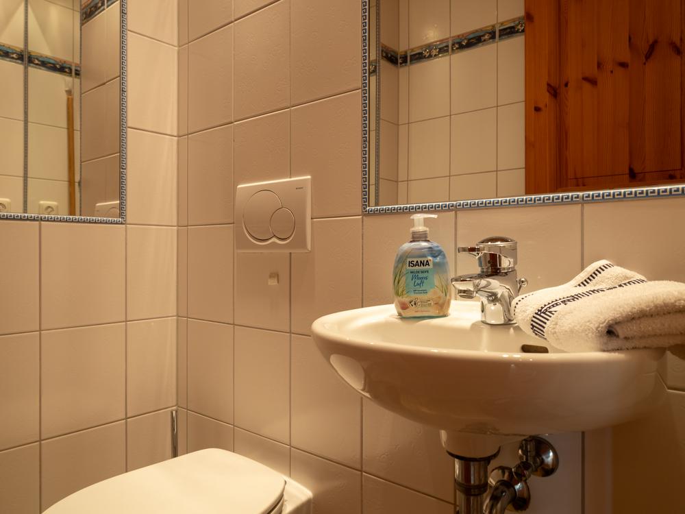 Gäste-WC der Wohnung Südwind