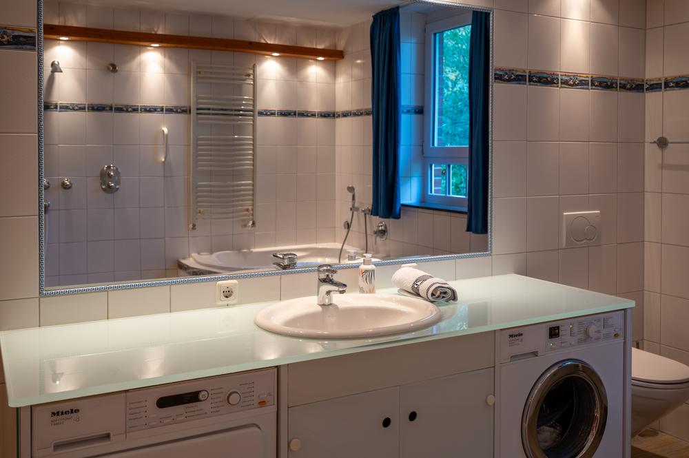 Bad der Wohnung Wintergarten