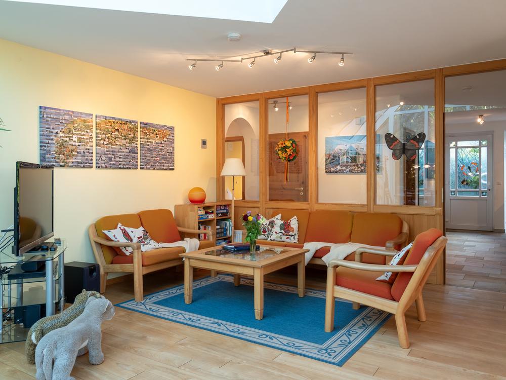 Couchecke der Wohnung Wintergarten