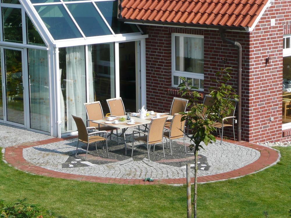 Terrasse der Wohnung Wintergarten