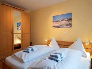 Schlafzimmer der Wohnung Wintergarten