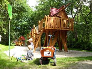 Kletterspielplatz im Kurpark